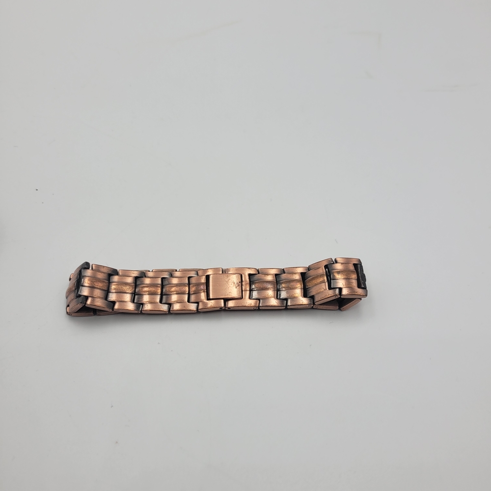 Unisex Copper Magnetic Long Heavy Bracelet